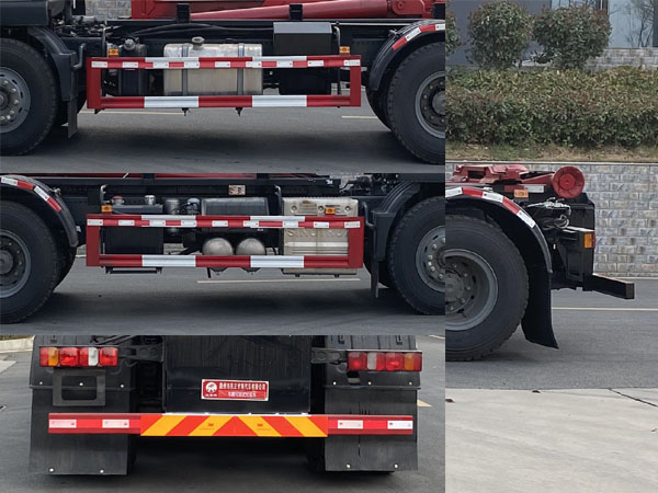 炎帝牌SZD5256ZXXZ6車廂可卸式垃圾車