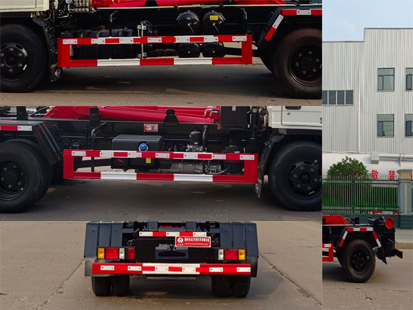 炎帝牌SZD5043ZXXB6車廂可卸式垃圾車