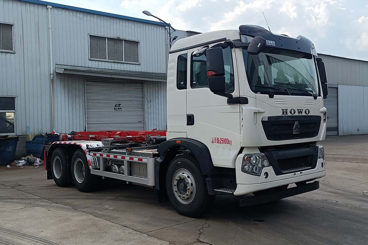 炎帝牌SZD5257ZXXZZ6車廂可卸式垃圾車