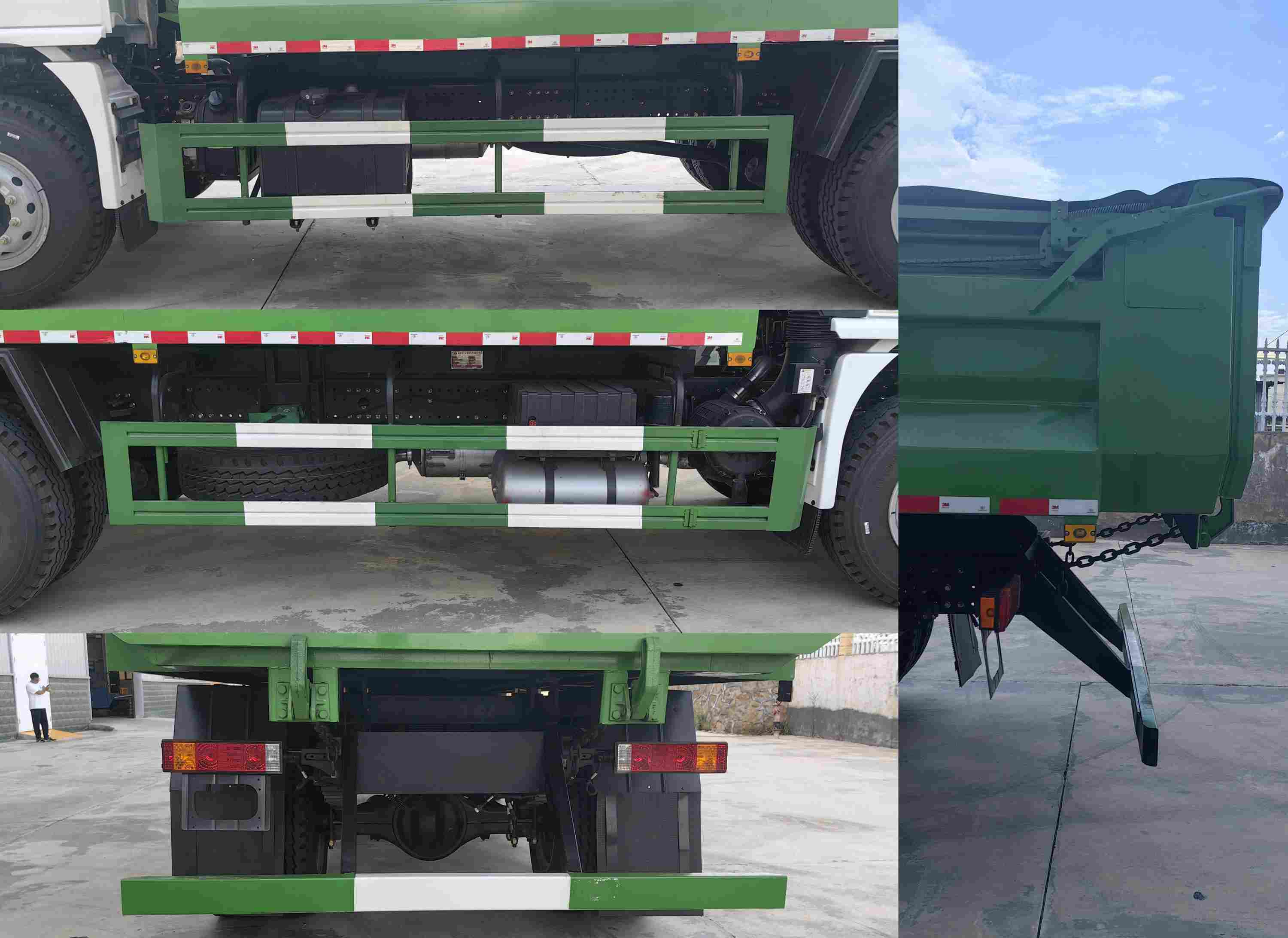 炎帝牌SZD5189ZLJSX6自卸式垃圾車