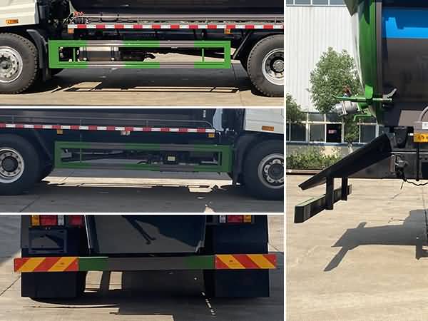 炎帝牌SZD5184ZWXZ6污泥自卸車