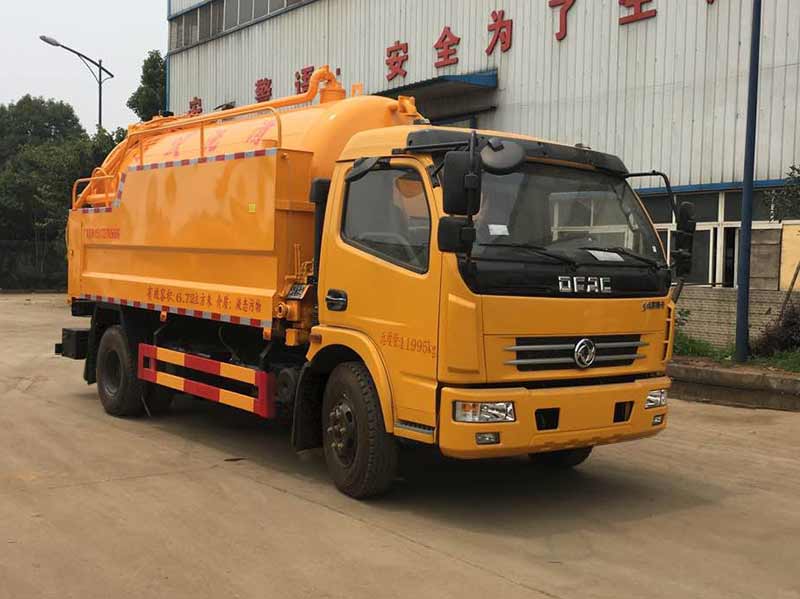 炎帝牌SZD5125GQW6清洗吸污車