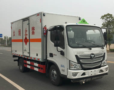 炎帝牌SZD5043XRYBJ6易燃液體廂式運輸車